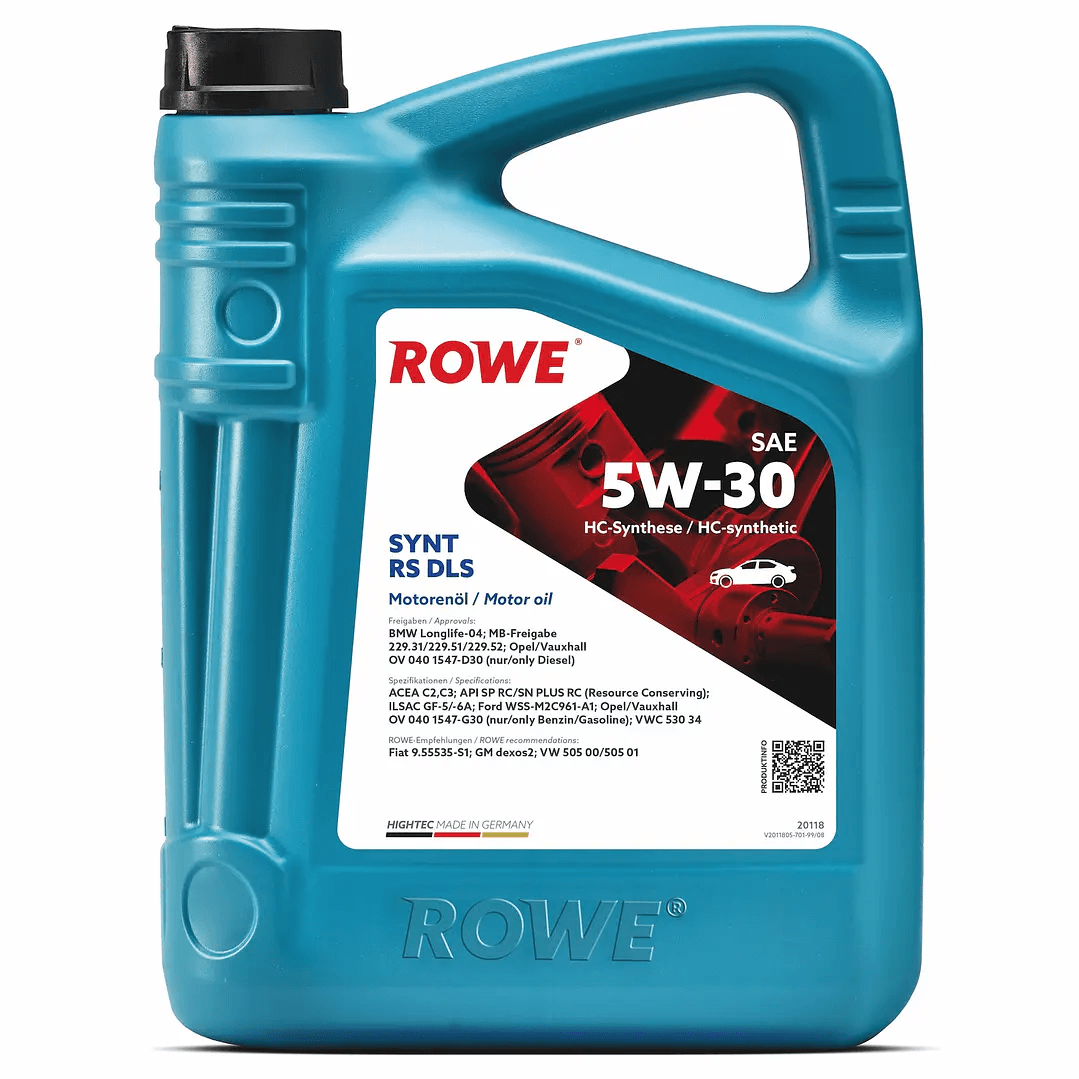 ACEITE MOTOR HIGHTEC SYNT RS DLS 5W-30 formato mayor