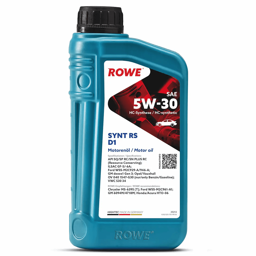 ACEITE MOTOR HIGHTEC SYNT RS D1 5W-30
